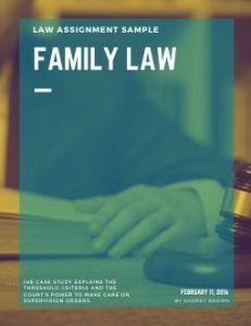 family law assignment 2
